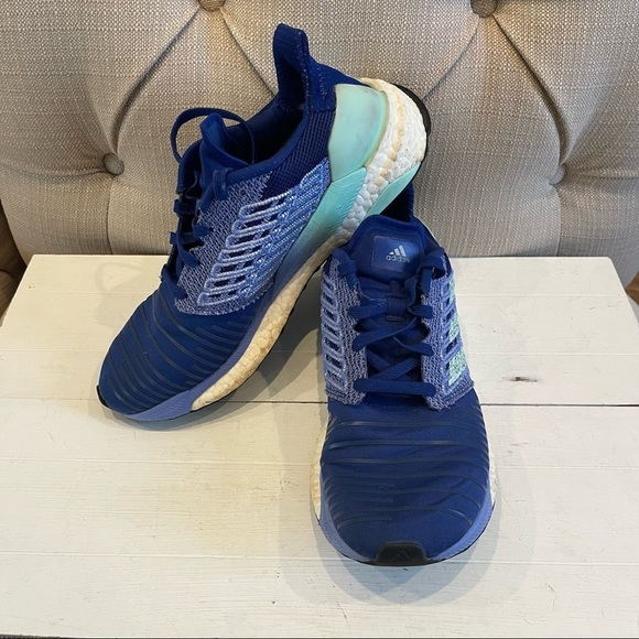 adidas Shoes - ADIDAS Solar Boost Mystery Ink/Mint/Lilac Running Shoes BB6602 Womens Size 8.5